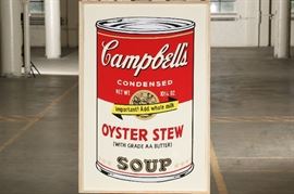 Modern Color Campbell's Soup Print- "Oyster Stew"