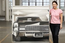 Michael Loeb- Modern Oil On Canvas, "The Beast"