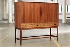 Mid Century Modern Danish Rosewood Storage Cabinet