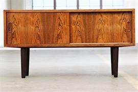 Danish Mid Century Modern Rosewood Server