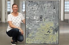 Henrik Westergaard- Signed Contemporary Abstract Acrylic On 