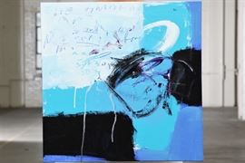 Jorge Luis Santos (contemporary Cuban Artist)- Mixed Media On 