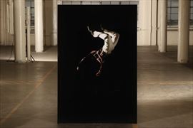 Massive Contemporary Color Photograph Mounted On Plexiglass- 