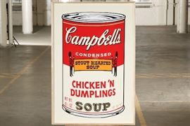 Modern Campbell's Soup Color Print- "Chicken N' Dumplings"
