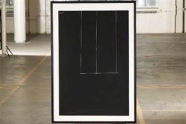 Robert Motherwell (US, 1915-1991) Large Scale Modern Screenprint