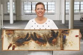 Erling Andersen- Signed Modern Oil On Canvas Mounted On Masonite