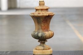 Vintage Alabaster Urn Form Lamp