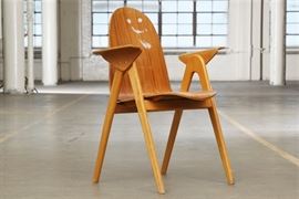 Mid Century Modern Danish Bentwood Chair