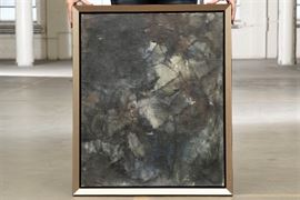 Herald K. Kristensen- Signed Modern Acrylic Abstract On Canvas