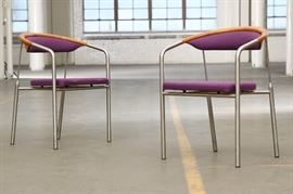 Two "Chairman" Chairs Designed By Henrik Tengler For Hansen 