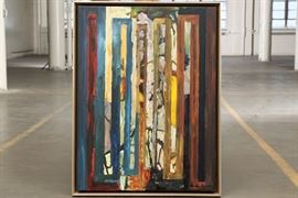 Set Of Four Italian Mid Century Modern Style Chairs, Circa 1980's