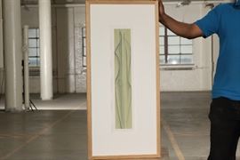 Michael Galland (UK)- "Flow Painting" Contemporary Abstract 