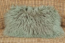 Mongolian Lamb Fur French Pillow