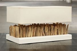 Driftwood Sculptural Table Lamp