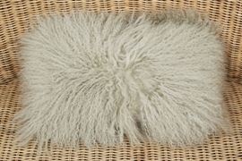 Mongolian Lamb Fur Custom Pillow