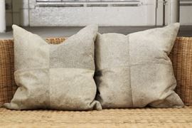 Pair Of Custom Pony Hair With Down Inserts