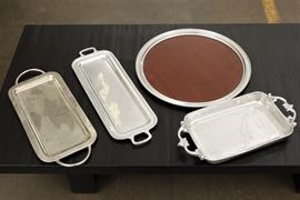 Group Of Four Great Trays