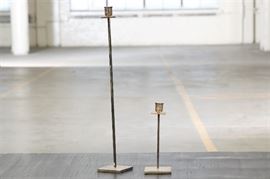 Vera Wang Silver-plate Candle Sticks