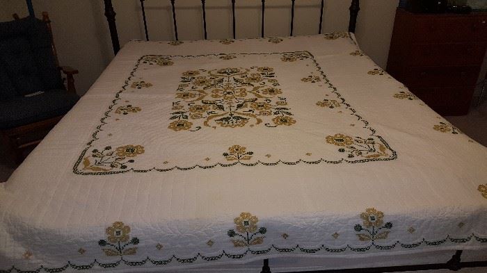   hand sewn quilt