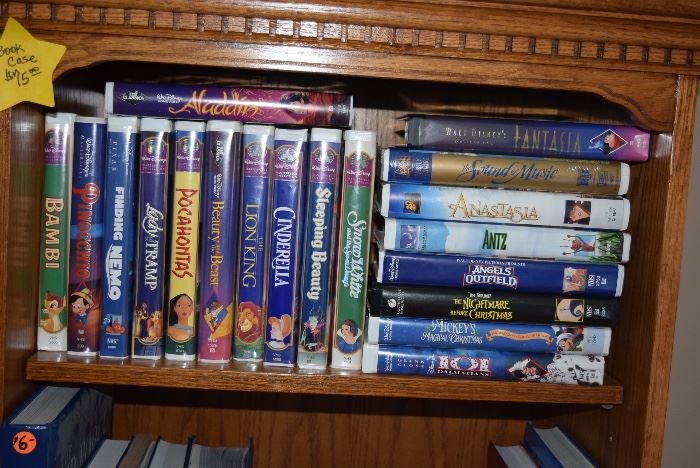 VHS Disney movies 