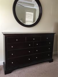 Stanley Furniture Company dresser and mirror