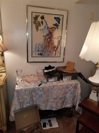 timberland, depression glass, waterford