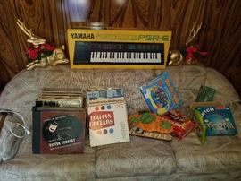 records yamaha keyboard