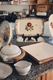  Large Serving Plates & Platters