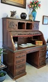 Vintage Roll Top Desk