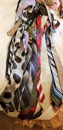 Large amount of assorted ties