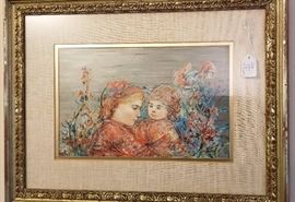 Edna Hibel Paintings