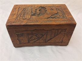 Carved Box back.