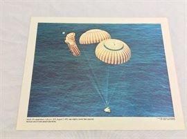 NASA Apollo 15 photographs 11" x 14".