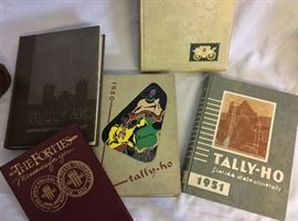 Florida State University Yearbook Tally Ho - 1948, 1949, 1950, 1951.