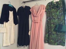 Vintage Clothing, Shoes, Hats, Gloves and Handbags.