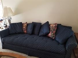 Tuffed couch