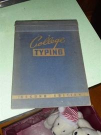 1930's - 40's typing book
