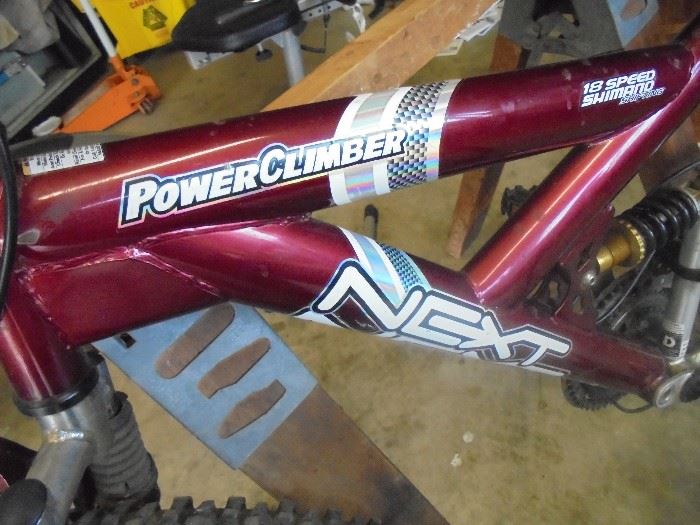 Power limber 18 spd Shimano bike
