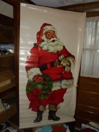 Another vintage Santa poster