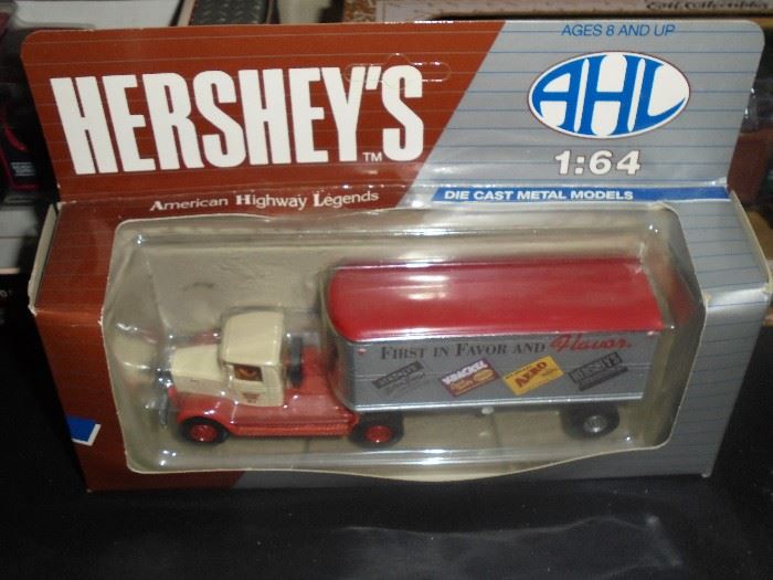 Hershey's die cast truck NIB