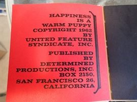 VINTAGE SNOOPIE BOOK 1962