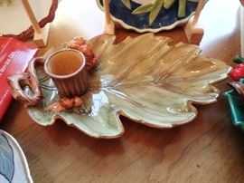 LEAF SERVING PLATE