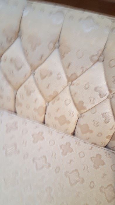 Fabric on sofa