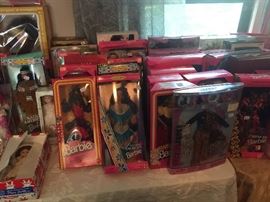 Hard to find vintage Barbie's from the 70s and 80's