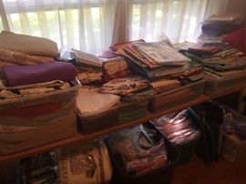 Just of sample of quilting material