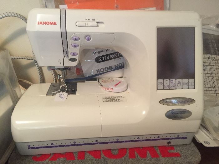 Janome Sewing machine, with accessories