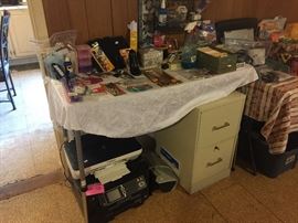 Office supplies, Printers, lap top