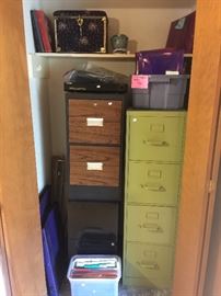 Lots of filing cabinets