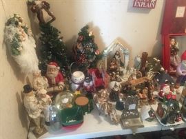 Christmas decor, Hallmark ornaments