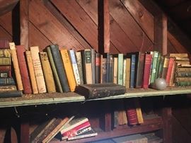 Books from the attic